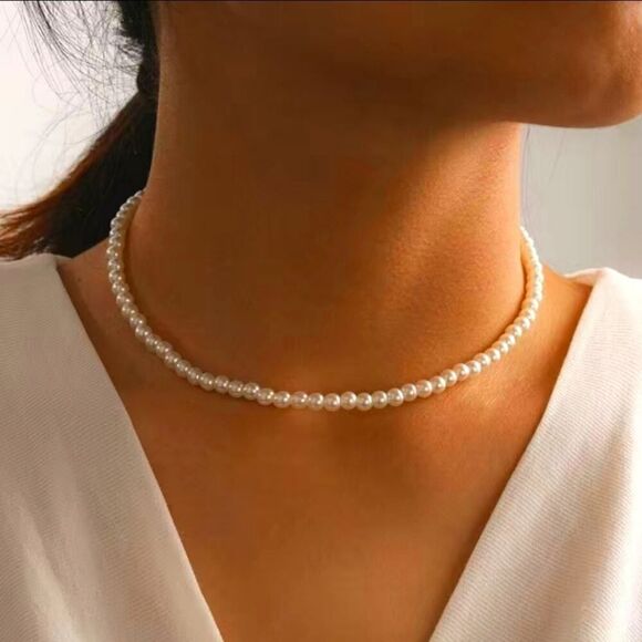 Pearl Beaded Necklaces Women's Fashion Jewelry - Picture 10 of 10